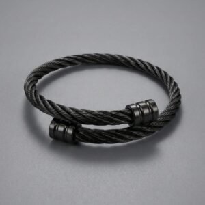 Pulsera Cordon de Acero