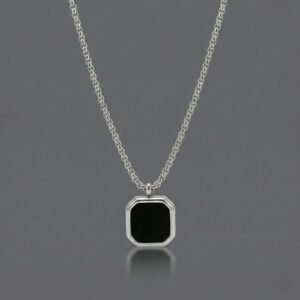 Collar Onyx Square